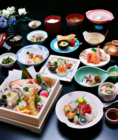 ご法要の料理。8800円のコース